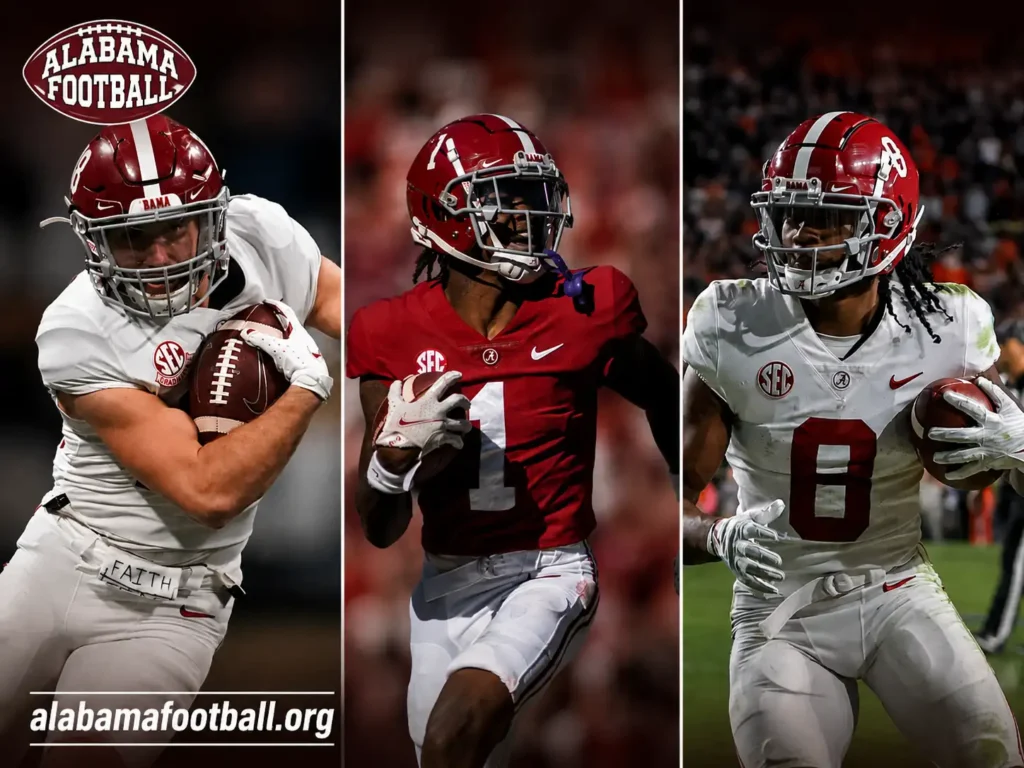 Alabama Wide Receivers in NFL